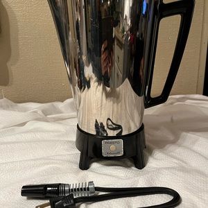Vintage Presto Electric Percolator Coffee Pot